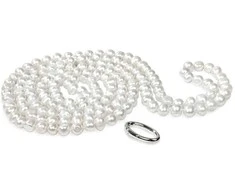 Jwl Luxury Pearls Ilgas vėrinys iš baltų perlų, originalių JL0076