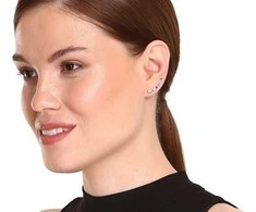 Jwl Luxury Pearls Dera ilgi auskarai su spalvotais kristalais JL0742