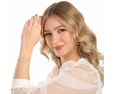 Jwl Luxury Pearls Minimalistinė sidabrinė apyrankė su tikrais perlais JL0859