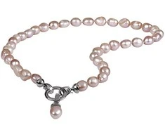 Jwl Luxury Pearls Vėrinys iš tikrų rožinių perlų JL0555