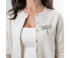 Jwl Luxury Pearls Prabangi perlinė sagė Dragonfly JL0765