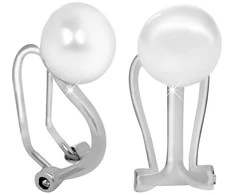Jwl Luxury Pearls Sidabrinių auskarų segtukai su dešiniuoju perlu JL0398