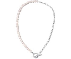 Jwl Luxury Pearls Madingas plieno karoliai su tikrais upės perlais JL0788