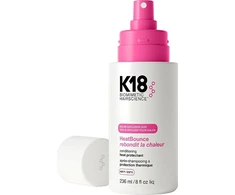 K18 HeatBounce Conditioning Heat Protectant For Heat Hairstyling, 236 ml