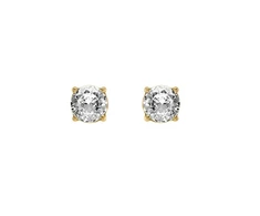 Kalace Minimalist auksinis-plated stones with clear crystal 110693J