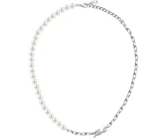 Karl Lagerfeld Elegantiškas vėrinys su sintetiniais perlais Pearl KLAYR03