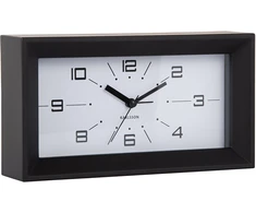 Karlsson Designer table clock with alarm 6066BK