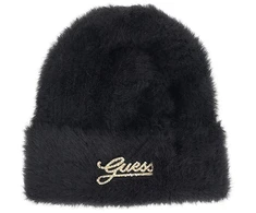 Guess Moterų megzta kepurė AW5633POL01-BLA
