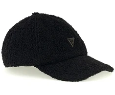 Kepurė Guess Women's Teddy cap AW5626POL01-BLA