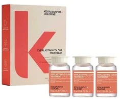 Kevin Murphy stiprinamoji dažytų plaukų procedūra „Everlasting.Colour“ (namų priežiūros rinkinys), 3 x, 12 ml