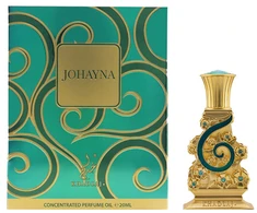 Khadlaj Johayna Žalias CPO aliejiniai kvepalai unisex, 20 ml