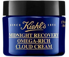 Kiehl´s Kiehl's Midnight Recovery Omega Rich Cloud Kreminis atkuriantis naktinis veido kremas su omega rūgštimis, 50 ml