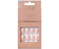 KISS Lipni nagai Bare-But-Better Premium Nails - Mocha 30 vnt