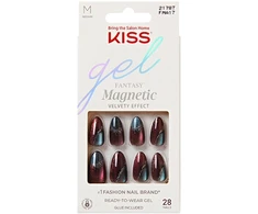 KISS Artificial nails Gel Fantasy Magnetic - Moonlit Veil 28 pcs