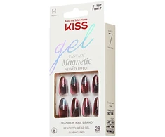 KISS Artificial nails Gel Fantasy Magnetic - Moonlit Veil 28 pcs