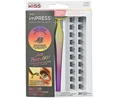 KISS Dirbtinės blakstienos "imPRESS Press on Falsies Kit 02