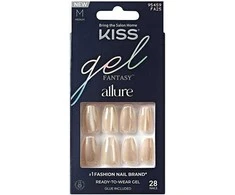 Kiss My Face KISS Geliniai nagai Gel Fantasy Allure (MoonBeam) 28 vnt.