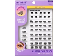 KISS imPRESS Pre-glued Cluster Multi 01 Cluster Lashes