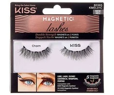 KISS Magnetinės blakstienos 01 Charm (Dvigubo stiprumo magnetinės blakstienos)