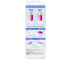 KISS Lipnūs nagai imPRESS Color FX - Diamond Drip 30 vnt.