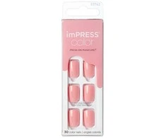 KISS Lipnūs nagų lakai imPRESS Color Pretty Rožinė 30 vnt.