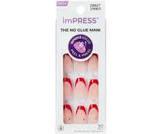 KISS Self-adhesive nails imPRESS Nails Happy World 30 pcs