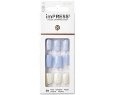 KISS Lipnūs nagai imPRESS Nails Levandų šnabždesys 30 vnt.