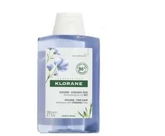 "Klorane" apimties ir tekstūros šampūnas su linų pluoštu 400ml