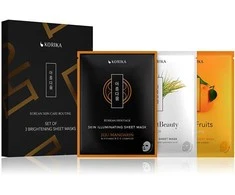 Korika Brightening Sheet Masks Set