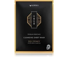 Korika Valomoji lakštinė kaukė su Jeju medumi ir AHA, BHA kompleksu, korėjietiškas paveldas (valomoji lakštinė kaukė) 25 g