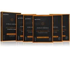 Korika Korean Heritage Brightening Sheet Mask Set 5 × 25 g