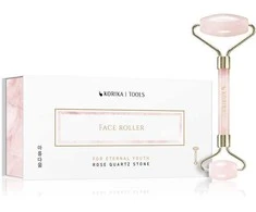 Korika Rose quartz facial massage roller (Face Roller)