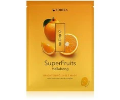 Korika Superfruits Hallabong Brightening Sheet Mask 25 g