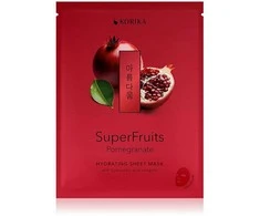 Korika Superfruits Hydrating Sheet Mask Pomegranate (Hydrating Sheet Mask) 25 g
