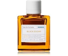 Korres Juodas Sugar EDT tualetinis vanduo Unisex, 50 ml