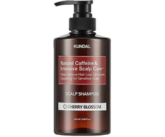 Kundal Anti-hair loss Šampūnas with caffeine Natural Caffeine &amp; Intensive Scalp Care+ Cherry Blossom (Scalp Šampūnas)