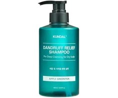 Kundal Apple Greentea Dandruff Relief Šampūnas (Dandruff Relief Šampūnas)
