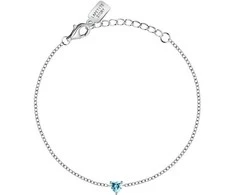 La Petite Story Delicate sidabrinis bracelet with mėlynas zircon Sidabrinis LPS05AWV09
