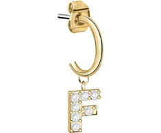 La Petite Story Vienviečiai auskarai "F" LPS02ARQ56