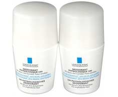La Roche-Posay 24H Physiological Roll-On Dezodorantas 2 x, 50 ml
