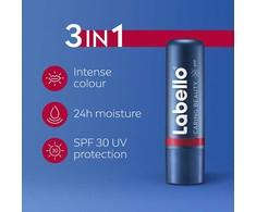 Labello Lūpų balzamas SPF 30 Raudona Caring Beauty Lip &amp; Cheek 4.8 g