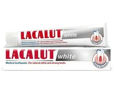 Lacalut Baltas Dantų pasta 75ml