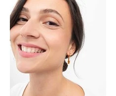 Lacoste Auksuoti auskarai su žiedais 2 viename Arthor 2040231