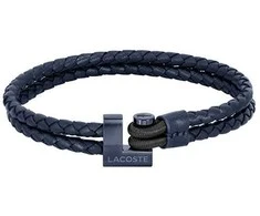 Lacoste Ruda stilinga pinta odinė apyrankė Loch 2040150