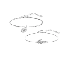 Lacoste Charming steel jewelry set for women (bracelet, earrings) 2070046