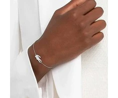 Lacoste Decent steel bracelet for women Crocodile 2040046