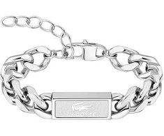 Lacoste Išskirtinė plieninė apyrankė vyrams Backhand 2040439