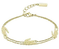 Lacoste Dviguba paauksuota apyrankė moterims 2040470