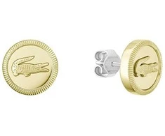 Lacoste Auksuoti auskarai su krokodilo formos suvenyru 2040422