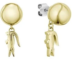 Lacoste Original Matchpoint crocodile dangle earrings 2040541